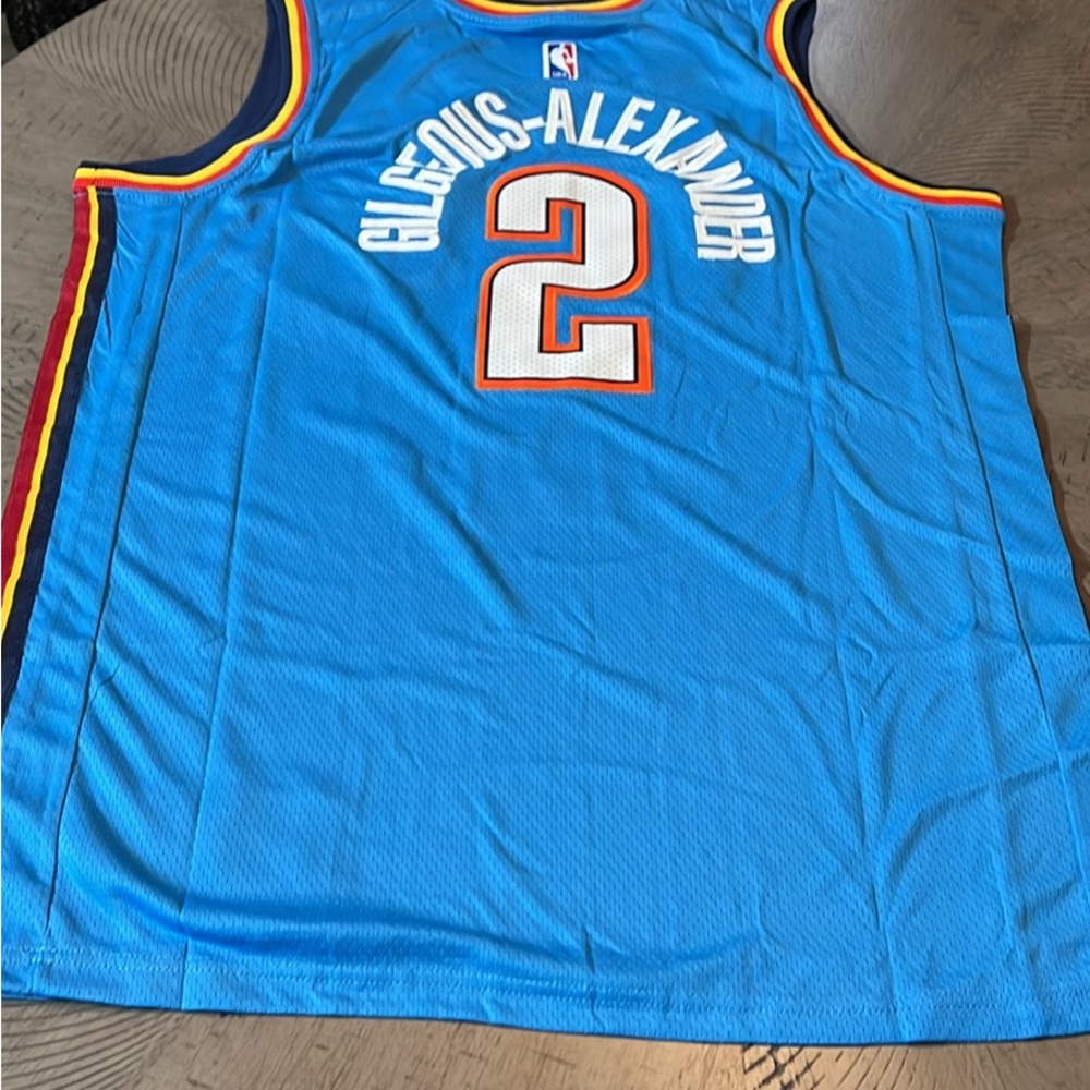 Blue Basketball Jersey Alexander